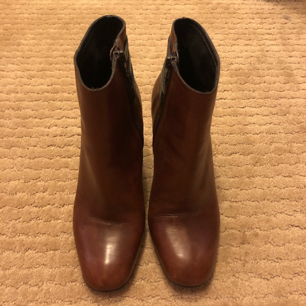 Leather Booties - image 3